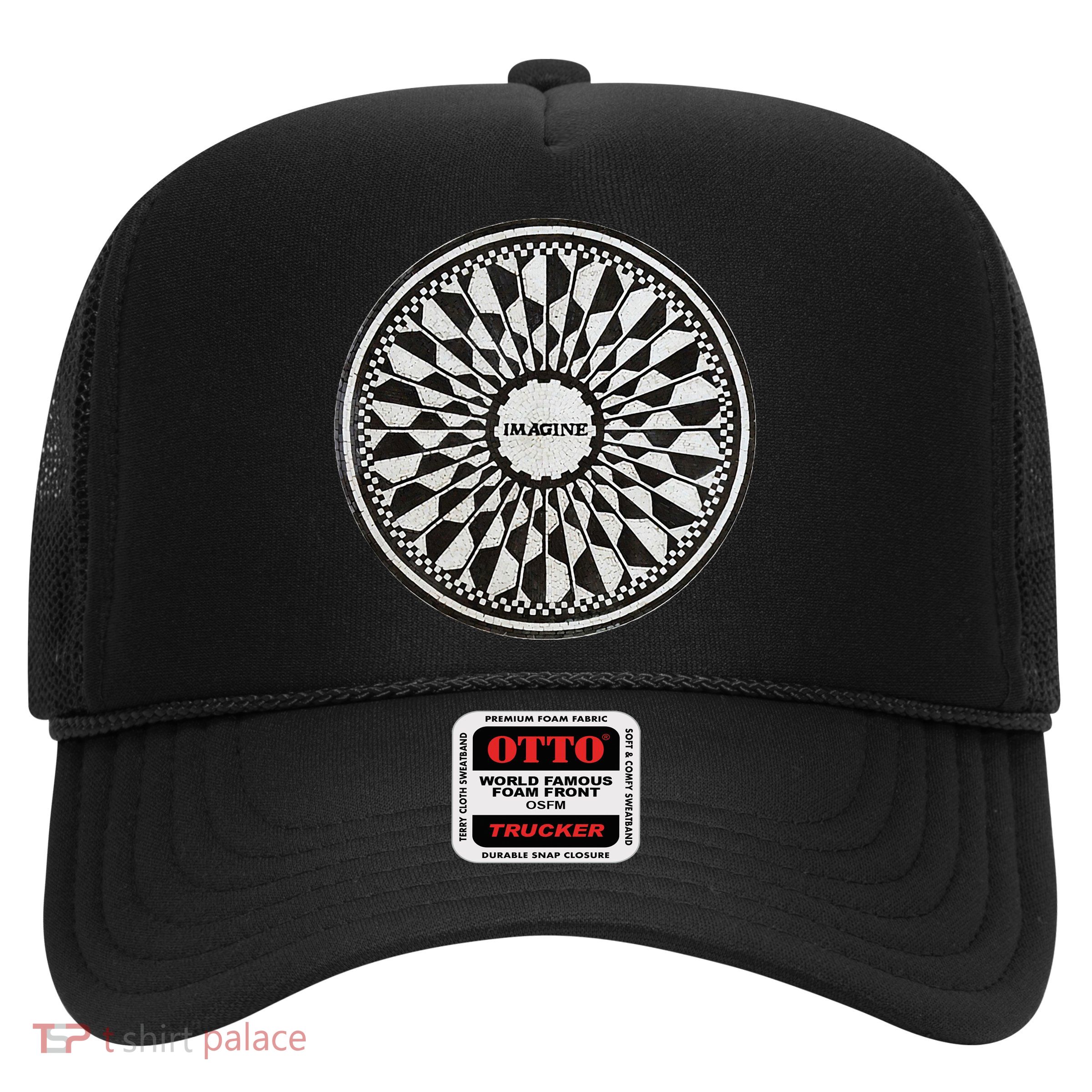 Central Park Imagine Music Theme Trucker Hat