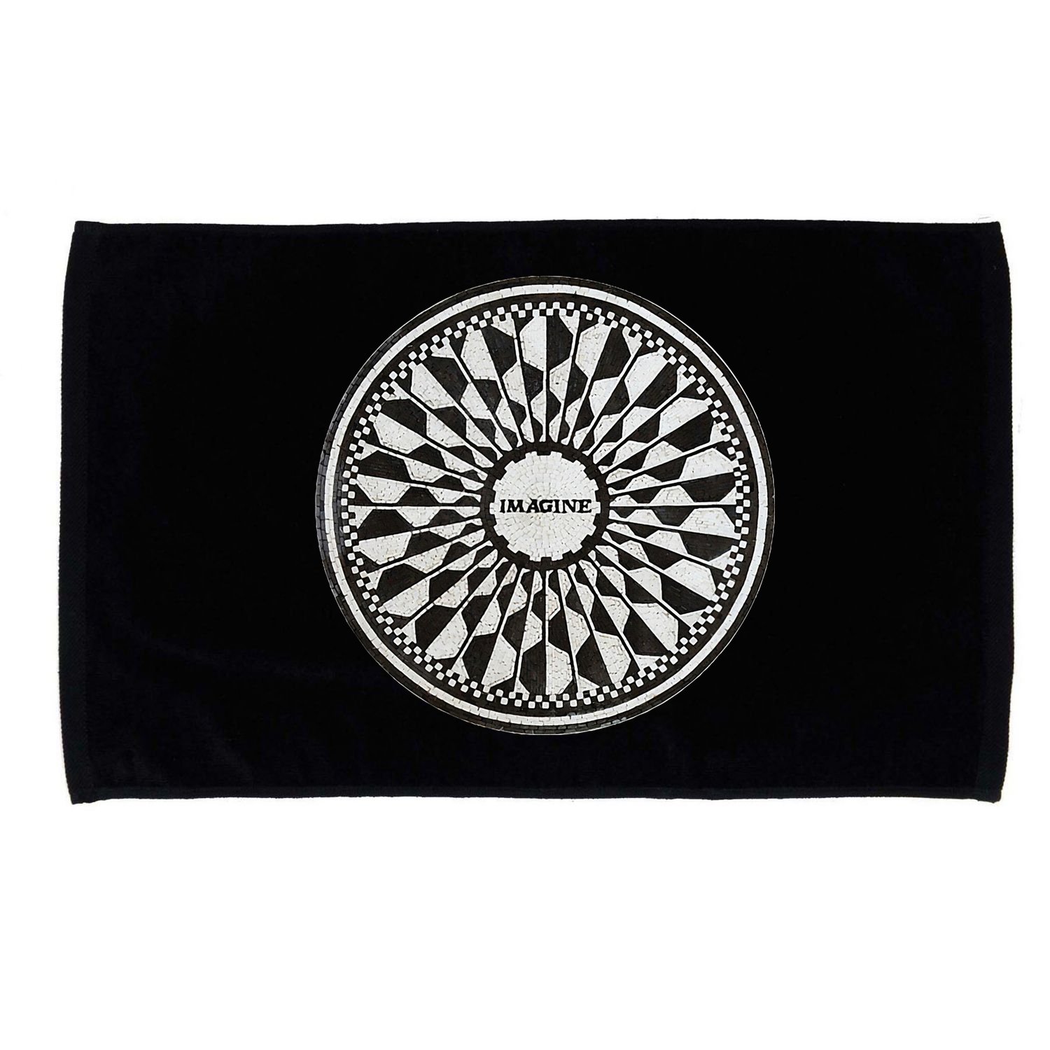 Central Park Imagine Music Theme Microfiber Hand Towel