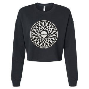 Central Park Imagine Music Theme Cropped Pullover Crew