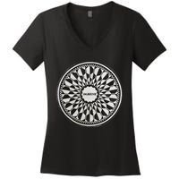 Central Park Imagine Music Theme Women's V-Neck T-Shirt