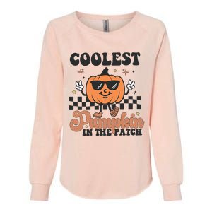 Coolest Pumpkin In The Patch Womens California Wash Sweatshirt