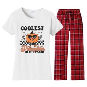 Coolest Pumpkin In The Patch Women's Flannel Pajama Set