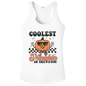 Coolest Pumpkin In The Patch Ladies PosiCharge Competitor Racerback Tank