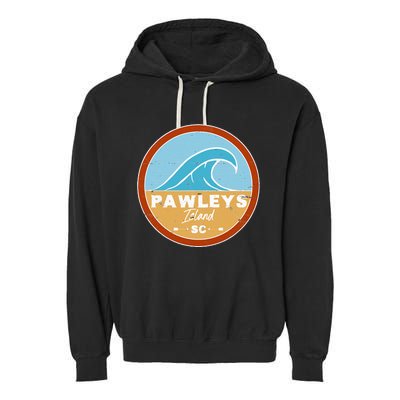 Cute Pawleys Island Beach South Carolina Sc Beach Lover Garment-Dyed Fleece Hoodie