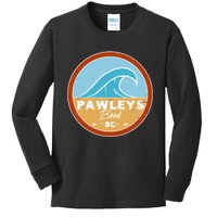 Cute Pawleys Island Beach South Carolina Sc Beach Lover Kids Long Sleeve Shirt