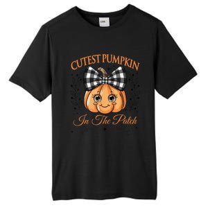 Cutest Pumpkin In The Patch Halloween Tall Fusion ChromaSoft Performance T-Shirt