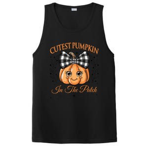 Cutest Pumpkin In The Patch Halloween PosiCharge Competitor Tank