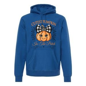 Cutest Pumpkin In The Patch Halloween Premium Hoodie