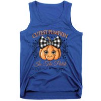 Cutest Pumpkin In The Patch Halloween Tank Top