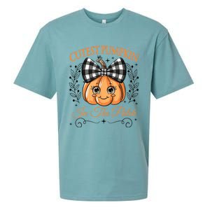 Cutest Pumpkin In The Patch Halloween Sueded Cloud Jersey T-Shirt