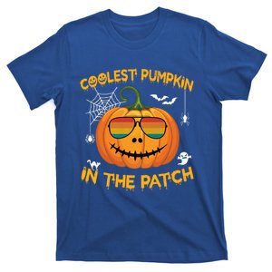 Coolest Pumpkin In The Patch Funny Pumpkin Sunglasses Gift T-Shirt