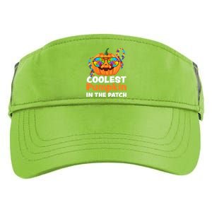 Coolest Pumpkin In The Patch Autism Halloween Gift Adult Drive Performance Visor