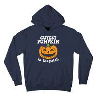 Cutest Pumpkin In The Patch Cute Halloween Girl Tall Hoodie