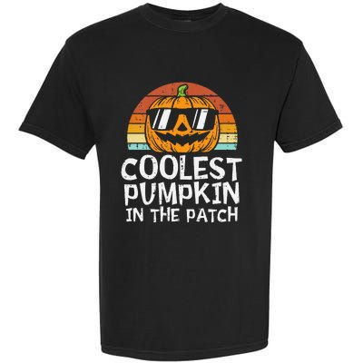 Coolest Pumpkin In The Patch Halloween Garment-Dyed Heavyweight T-Shirt