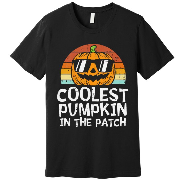 Coolest Pumpkin In The Patch Halloween Premium T-Shirt