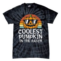 Coolest Pumpkin In The Patch Halloween Tie-Dye T-Shirt