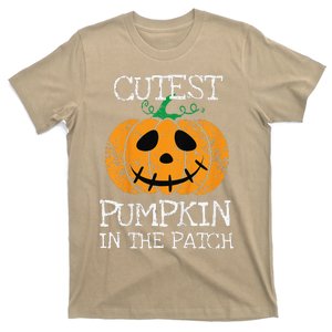 Cutest Pumpkin In The Patch Halloween Costume Gift T-Shirt