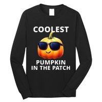 Coolest Pumpkin In The Patch Halloween Kids Long Sleeve Shirt