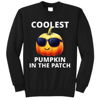 Coolest Pumpkin In The Patch Halloween Kids Sweatshirt