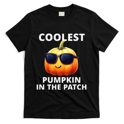 Coolest Pumpkin In The Patch Halloween Kids T-Shirt