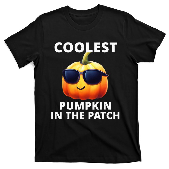 Coolest Pumpkin In The Patch Halloween Kids T-Shirt