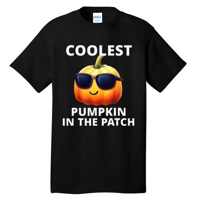 Coolest Pumpkin In The Patch Halloween Kids Tall T-Shirt