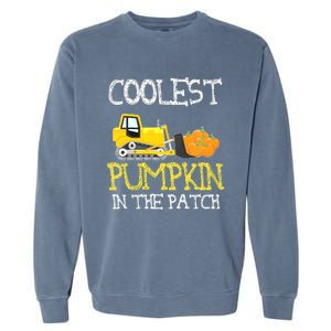 Cutest Pumpkin In The Patch Funny Halloween Thanksgiving Garment-Dyed Sweatshirt