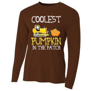 Cutest Pumpkin In The Patch Funny Halloween Thanksgiving Cooling Performance Long Sleeve Crew