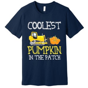 Cutest Pumpkin In The Patch Funny Halloween Thanksgiving Premium T-Shirt