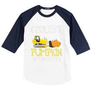 Cutest Pumpkin In The Patch Funny Halloween Thanksgiving Baseball Sleeve Shirt