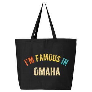 City Pride IM Famous In Omaha 25L Jumbo Tote