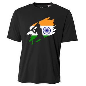 Cricket Patriotic India Sports Jersey Cooling Performance Crew T-Shirt