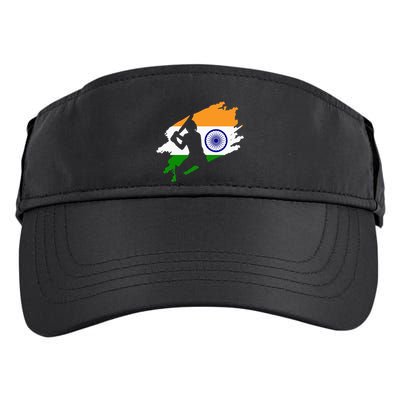 Cricket Patriotic India Sports Jersey Adult Drive Performance Visor