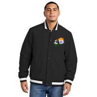 Cricket Patriotic India Sports Jersey Insulated Varsity Jacket