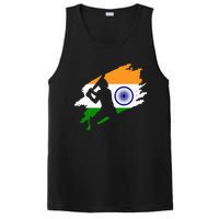 Cricket Patriotic India Sports Jersey PosiCharge Competitor Tank