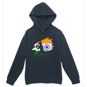 Cricket Patriotic India Sports Jersey Urban Pullover Hoodie