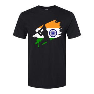 Cricket Patriotic India Sports Jersey Softstyle CVC T-Shirt