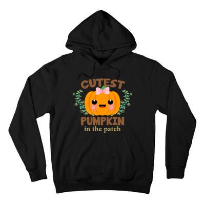 Cutest Pumpkin In The Patch October Tall Hoodie