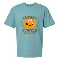 Cutest Pumpkin In The Patch October Sueded Cloud Jersey T-Shirt