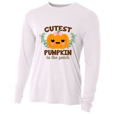 Cutest Pumpkin In The Patch October Cooling Performance Long Sleeve Crew