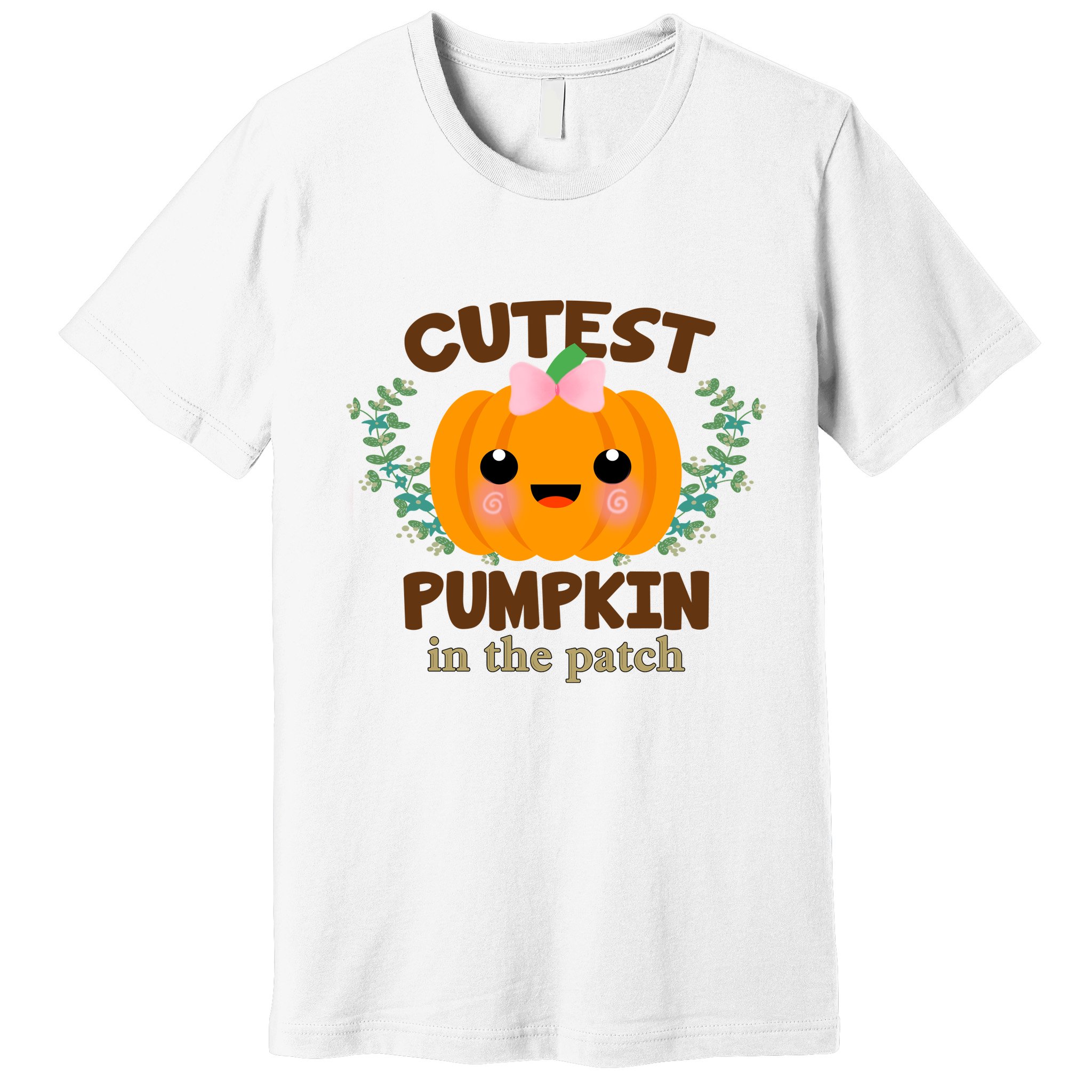 Cutest Pumpkin In The Patch October Premium T-Shirt