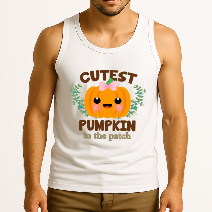 Cutest Pumpkin In The Patch October Tank Top