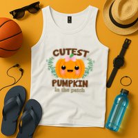 Cutest Pumpkin In The Patch October Tank Top