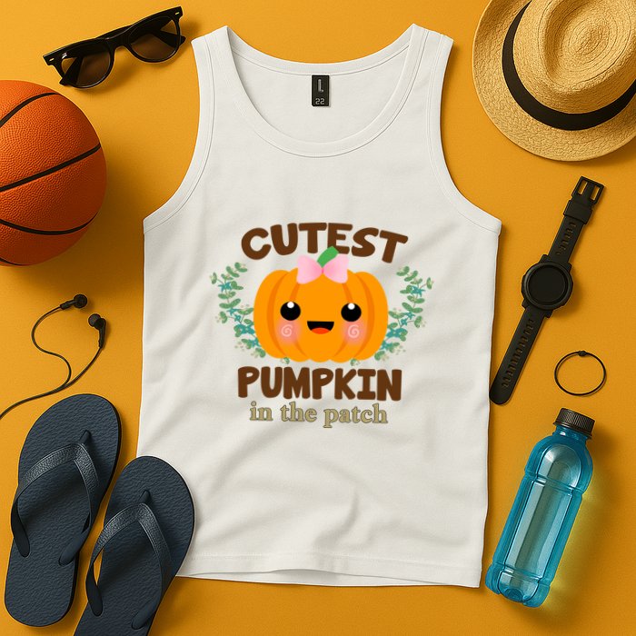 Cutest Pumpkin In The Patch October Tank Top