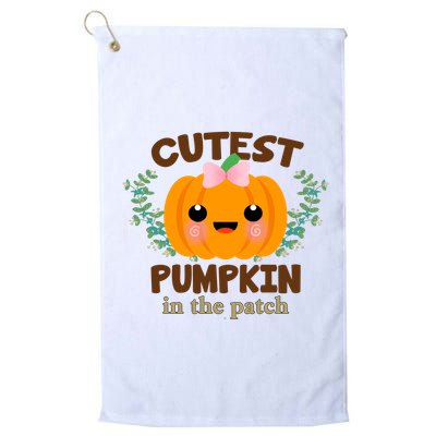 Cutest Pumpkin In The Patch October Golf Towel