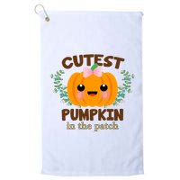 Cutest Pumpkin In The Patch October Golf Towel