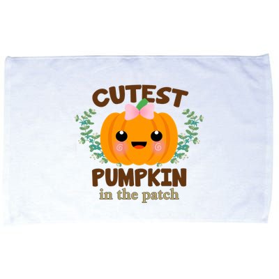 Cutest Pumpkin In The Patch October Microfiber Hand Towel