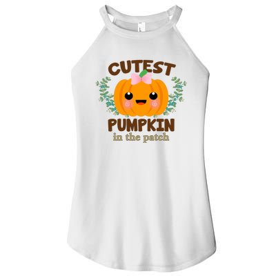 Cutest Pumpkin In The Patch October Women’s Perfect Tri Rocker Tank