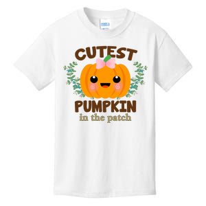 Cutest Pumpkin In The Patch October Kids T-Shirt