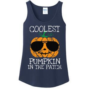 Coolest Pumpkin In The Patch Halloween Ladies Essential Tank